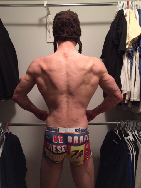 back